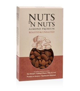 Mandle pražené - nesolené 180gr