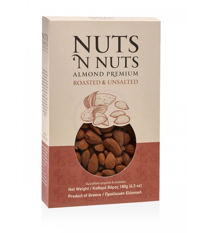 Mandle pražené - nesolené 180gr