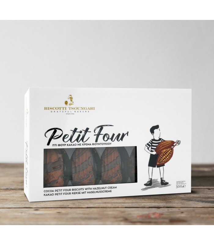 Kakaové sušienky s lieskovcovým krémom 300gr