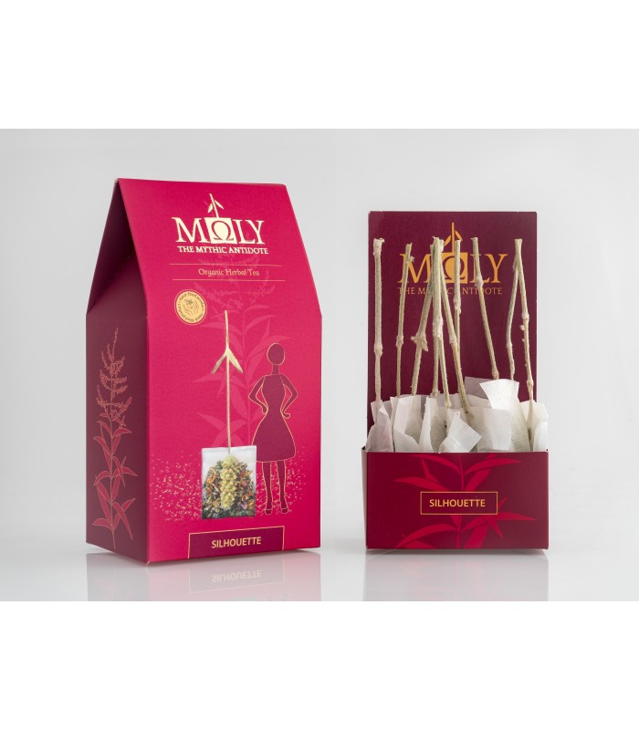 MOLY SILHOUETTE - BIO bylinkový čaj RUČNE BALENÉ (10 vrecúšok á 2,30g)