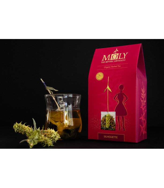 MOLY SILHOUETTE - BIO bylinkový čaj RUČNE BALENÉ (10 vrecúšok á 2,30g)