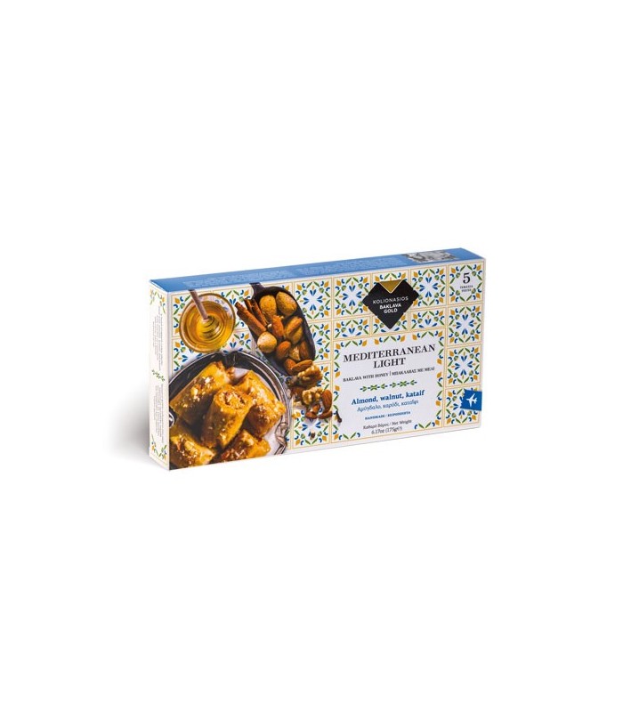 Baklava mandle, vl.orechy, kantaif, med 175g (5ks)