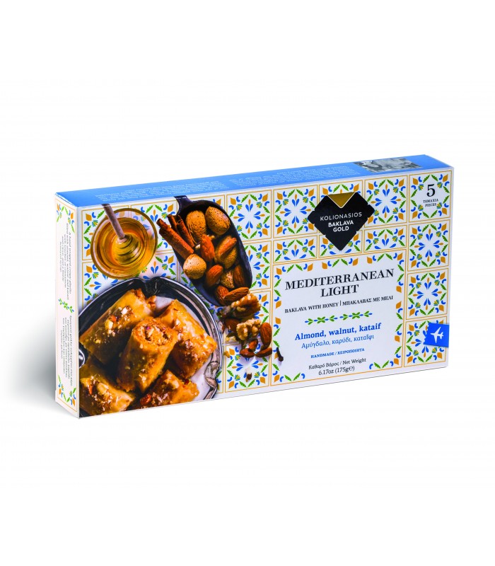 Baklava mandle, vl.orechy, kantaif, med 175g (5ks)