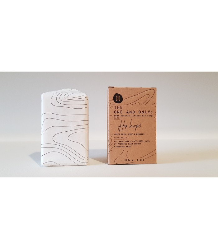HELLEO  ručne vyrábané olivové mydlo ONE and ONLY "Hip Hops" - 120gr