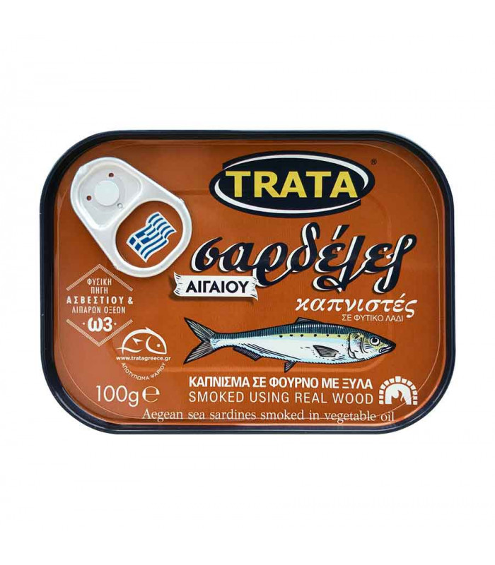 #3902 sardines smoked trata